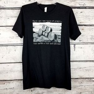 Lone star percussion - we speak drum graphic tee